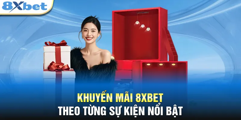 Khuyến mãi 8XBET theo từng sự kiện nổi bật 