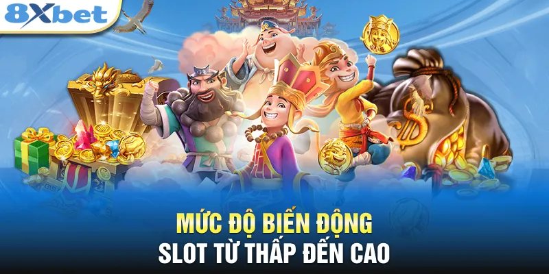 Mức độ biến động slot từ thấp đến cao 