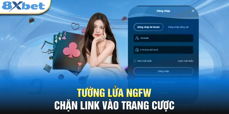Tường lửa NGFW chặn link vào trang cược